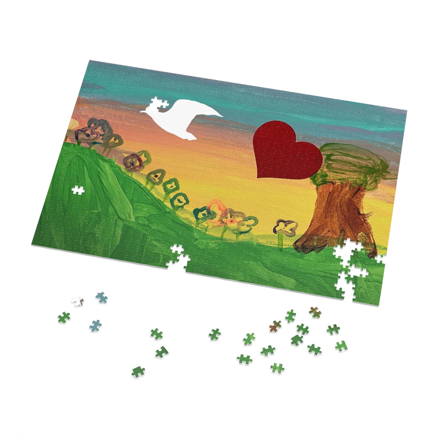 Sceanery Painting - by Alumah Jigsaw Puzzle (30, 110, 500,1000-Piece)