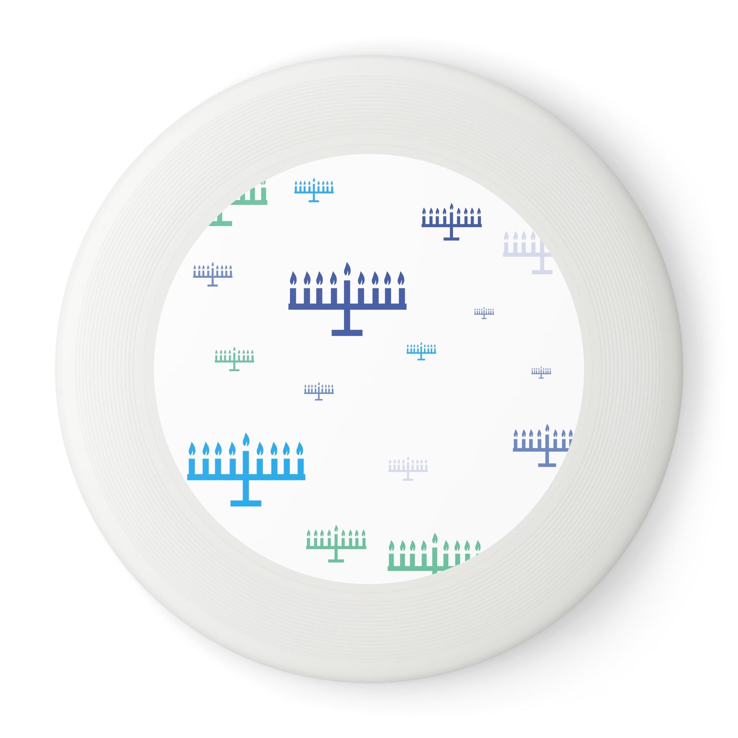 Menorah Chanukah Themed Wham-O Frisbee