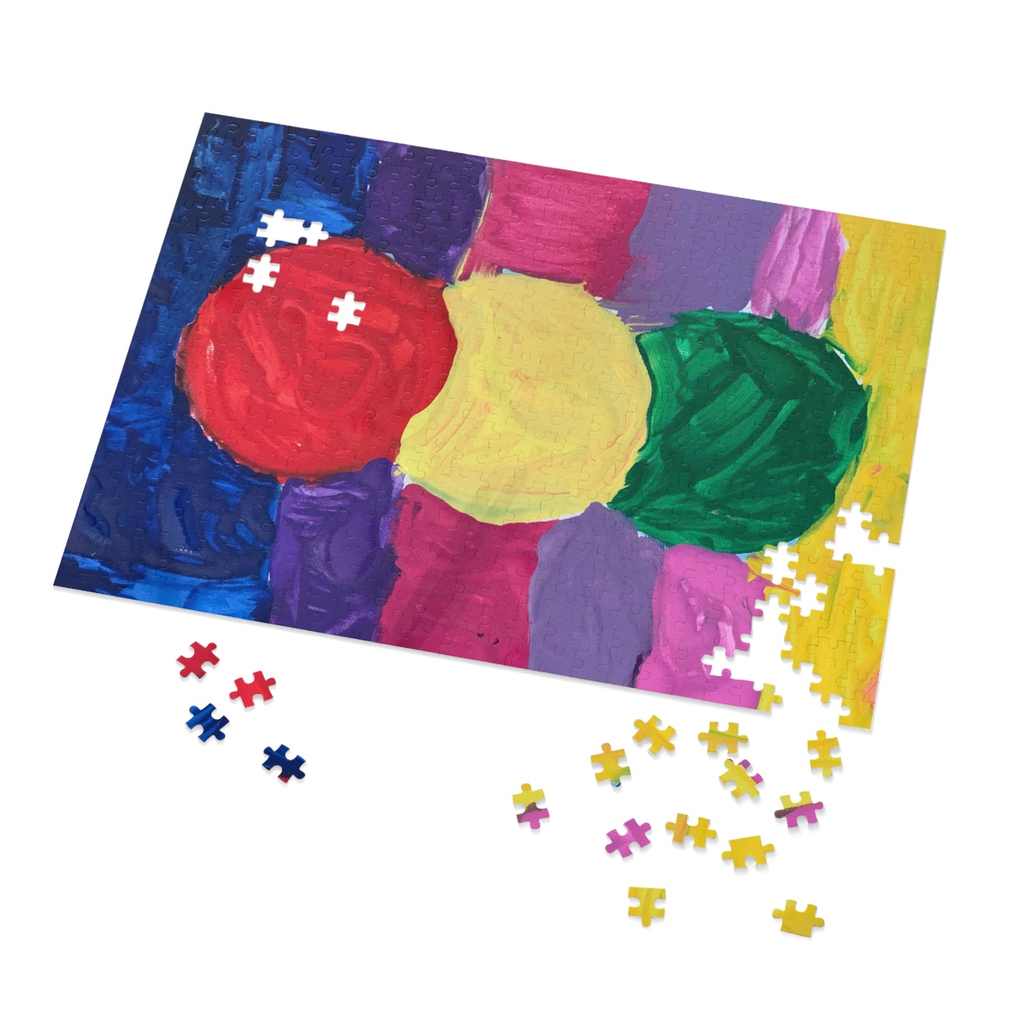 Traffic Light - by Maayan Jigsaw Puzzle (30, 110, 500,1000-Piece)