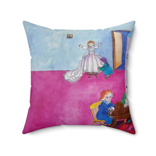 My Jewish Family - Faux Suede Square Pillow