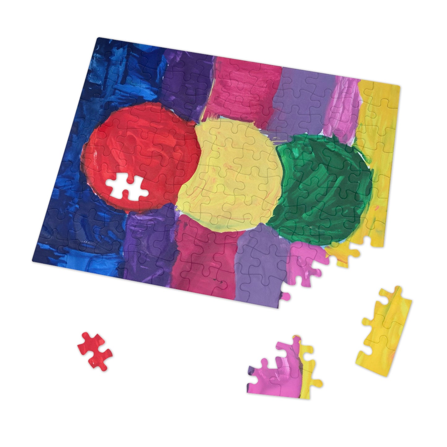 Traffic Light - by Maayan Jigsaw Puzzle (30, 110, 500,1000-Piece)