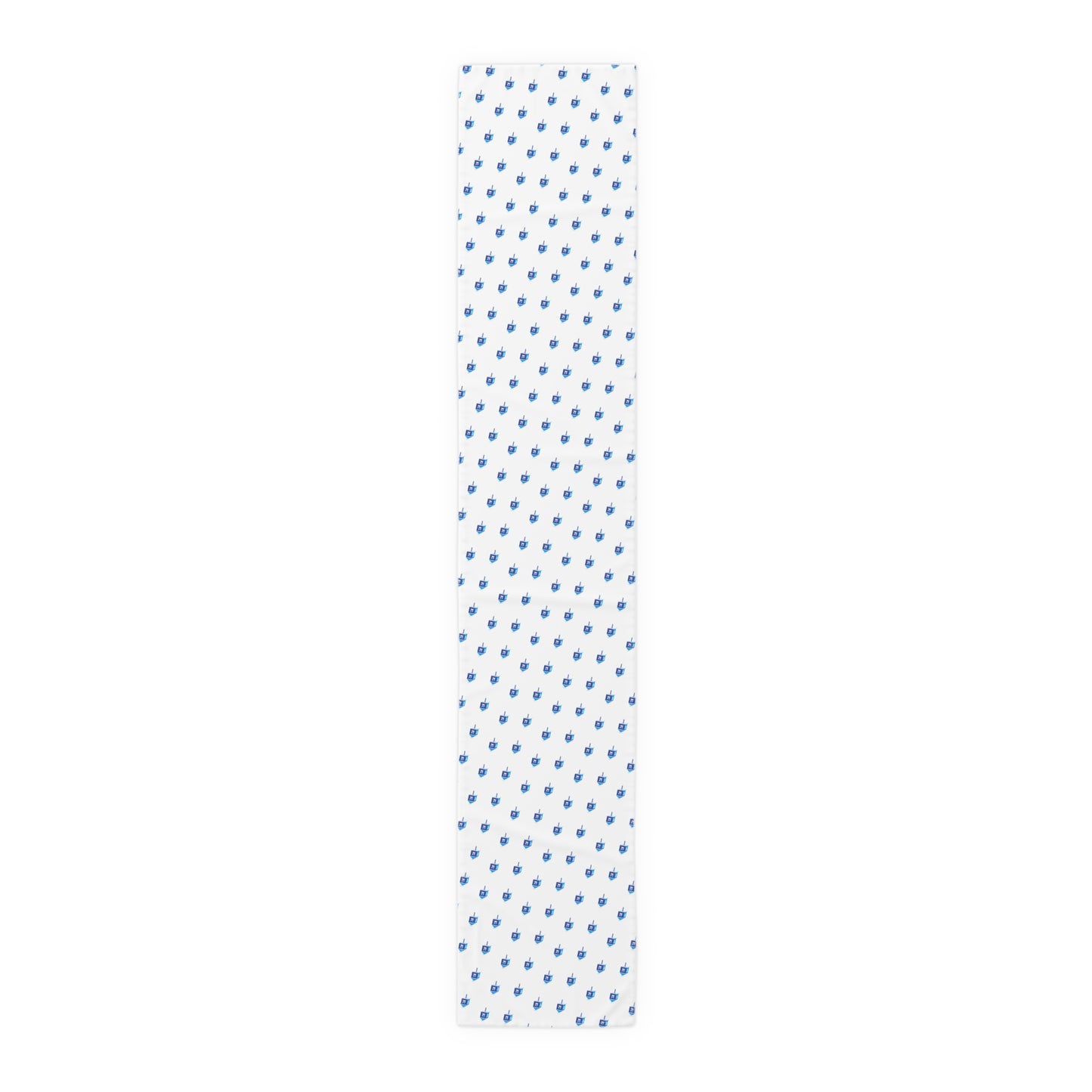 Blue Dreidel Table Runner (Cotton)