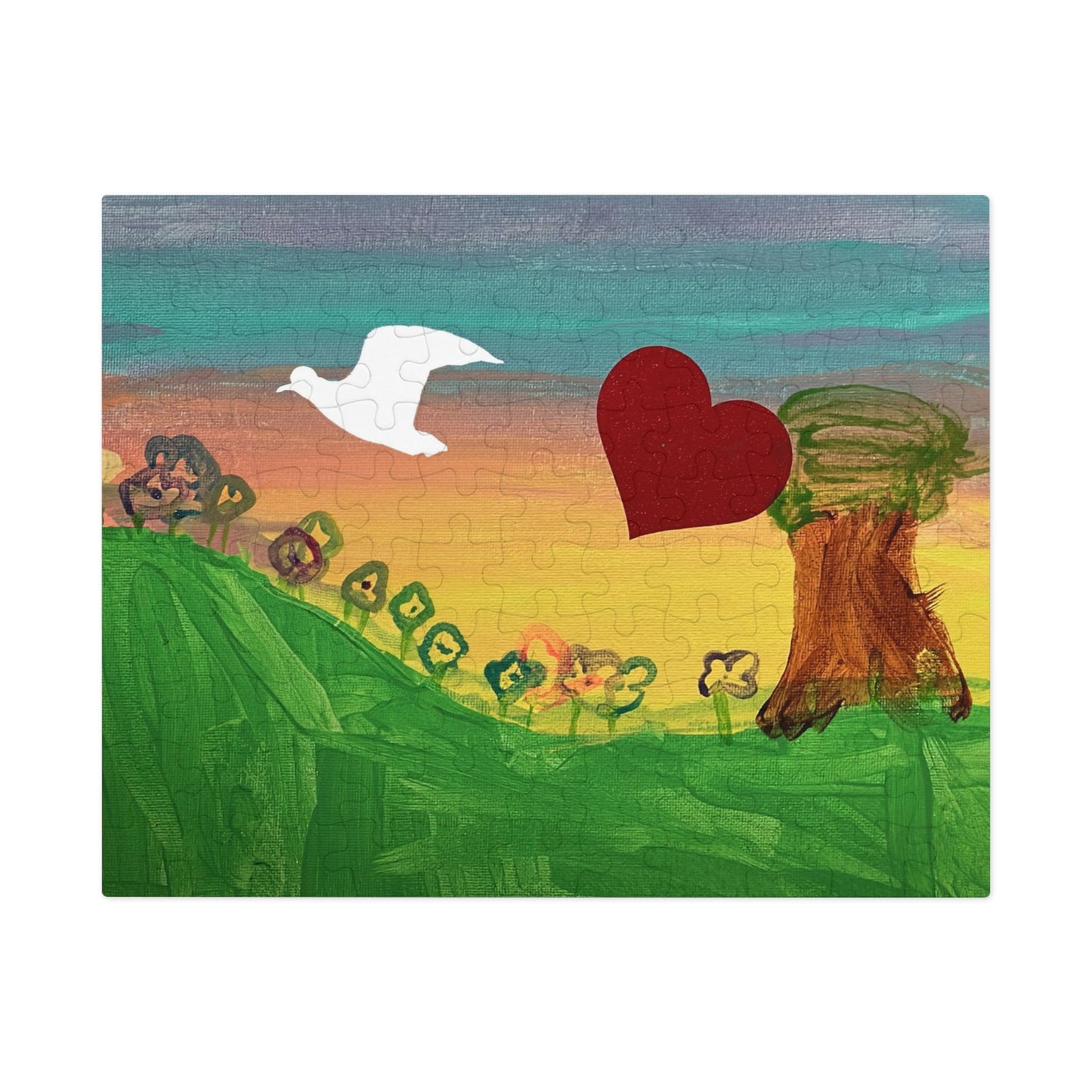 Sceanery Painting - by Alumah Jigsaw Puzzle (30, 110, 500,1000-Piece)