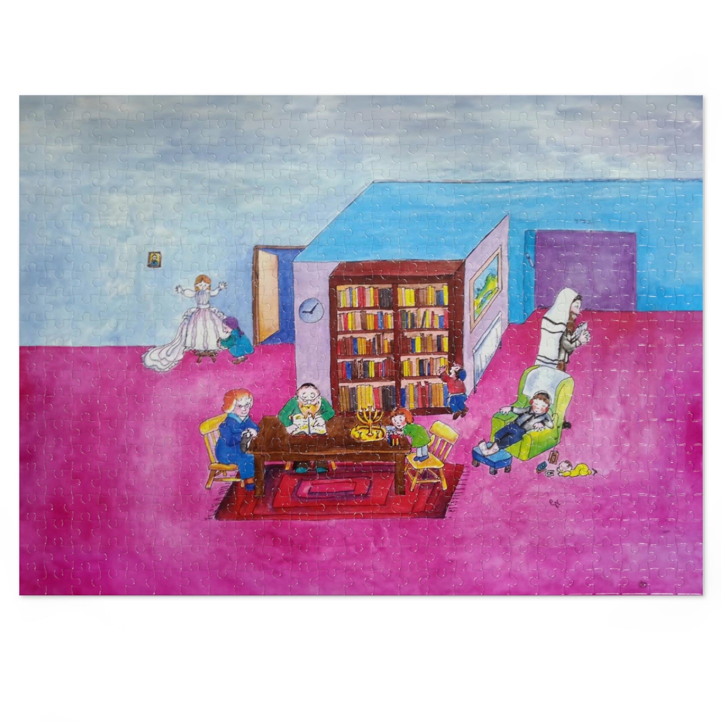 My Jewish Family Jigsaw Puzzle (30, 110, 500,1000-Piece)