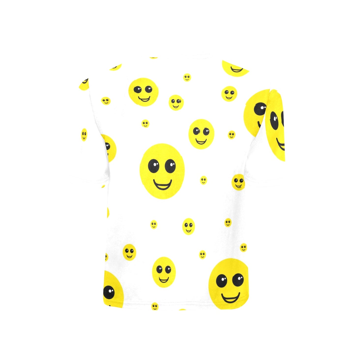 Smiley Toddlers All Over Print Crew Neck T-Shirt (Model T40-2)