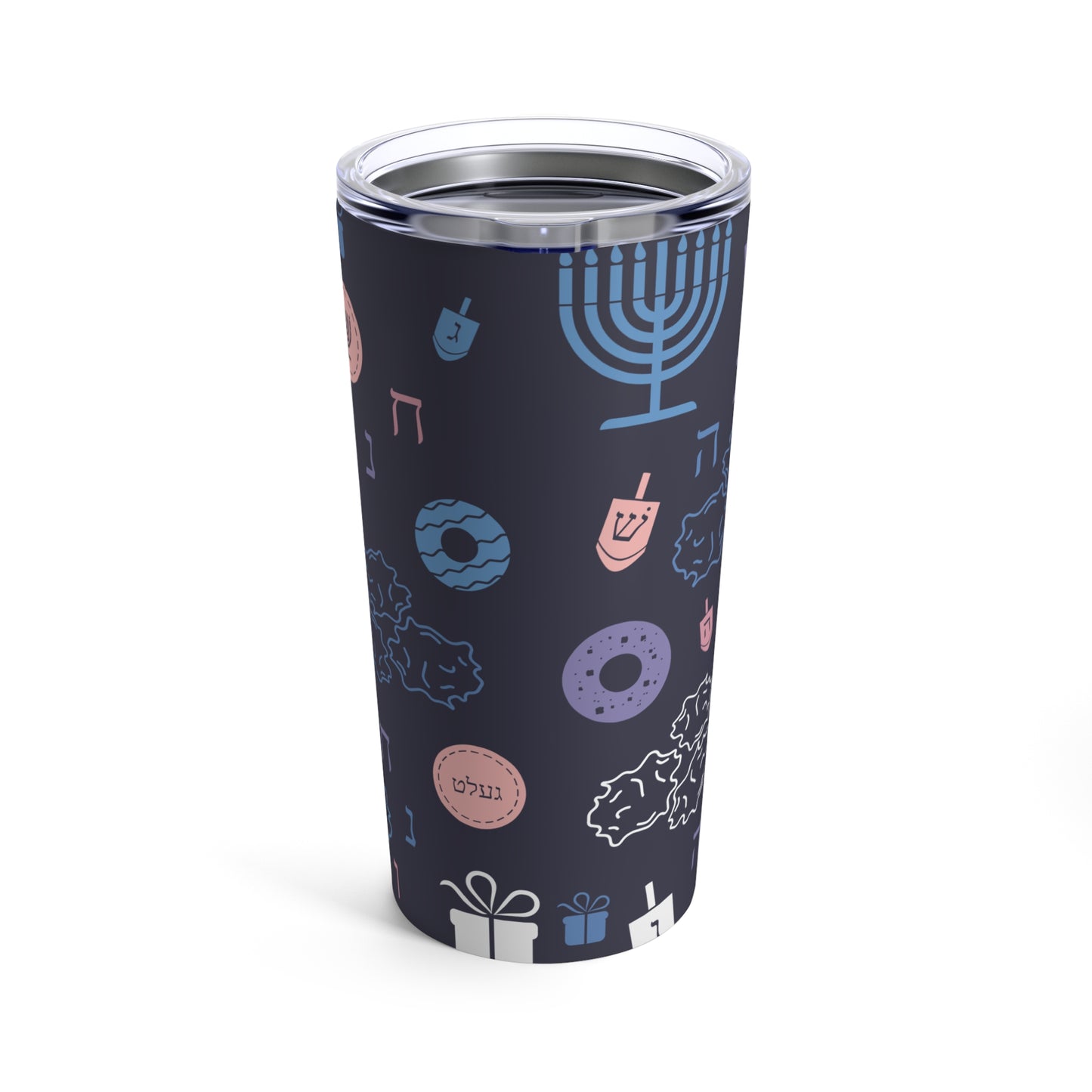 Warm Sunset Chanukah 5785 Tumbler 20oz