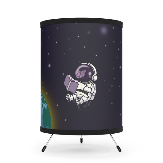 Ari the Astronaut says Sweet Dreams Tripod Lamp