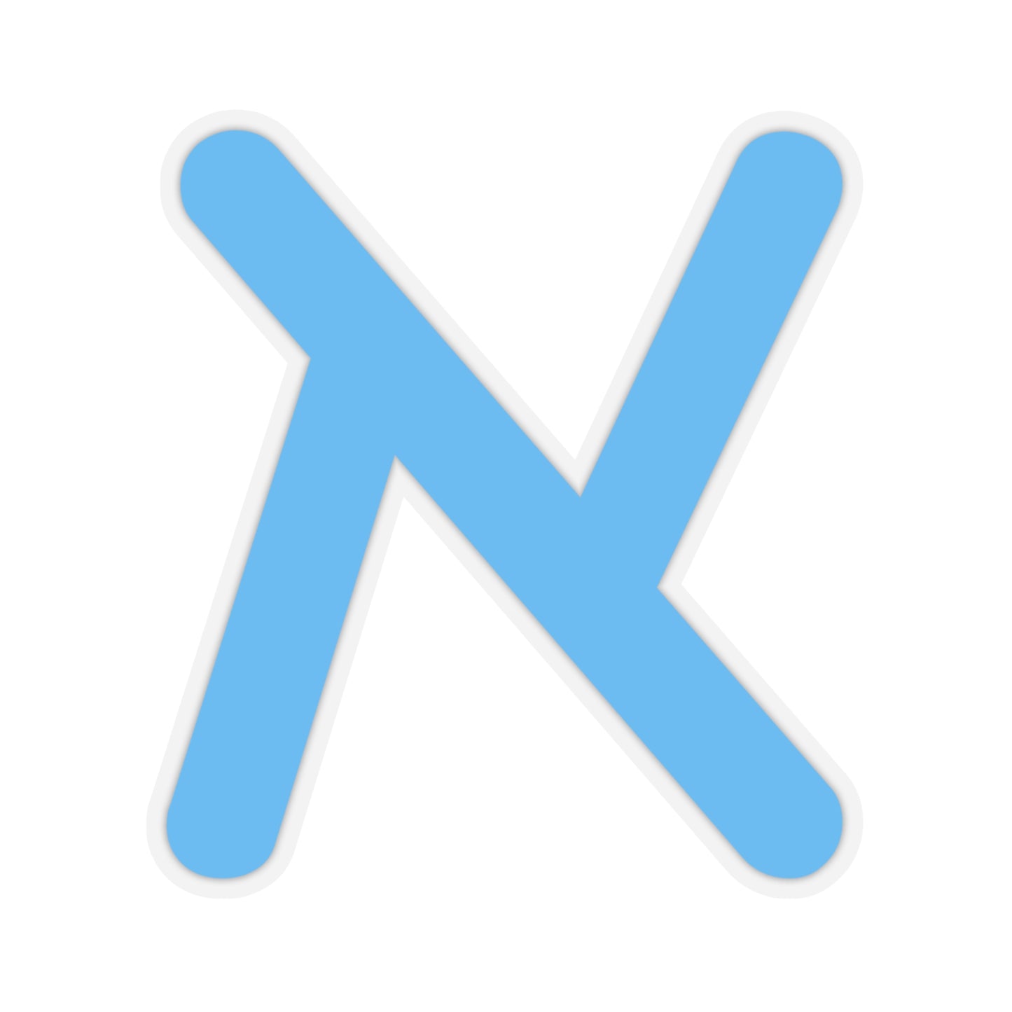 Its Aleph! Blue Theme Kiss-Cut Stickers