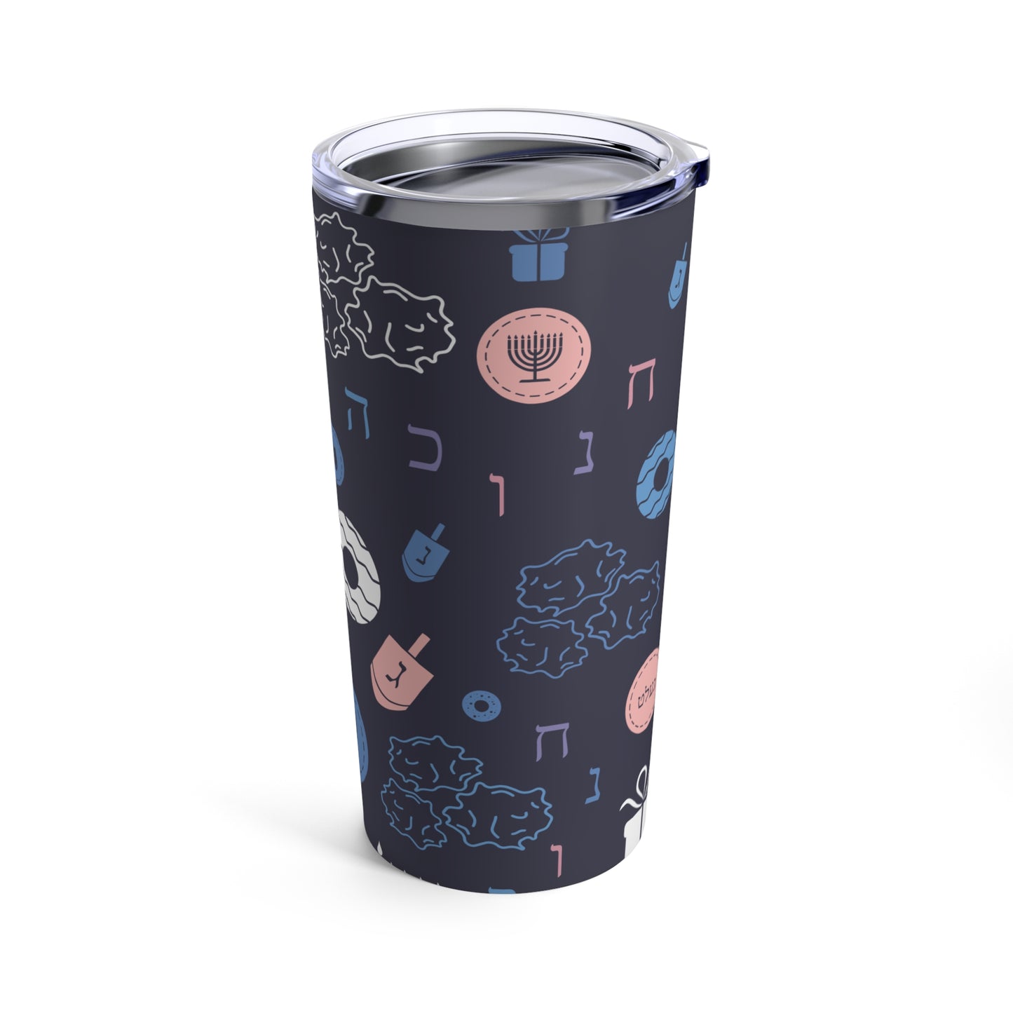 Warm Sunset Chanukah 5785 Tumbler 20oz
