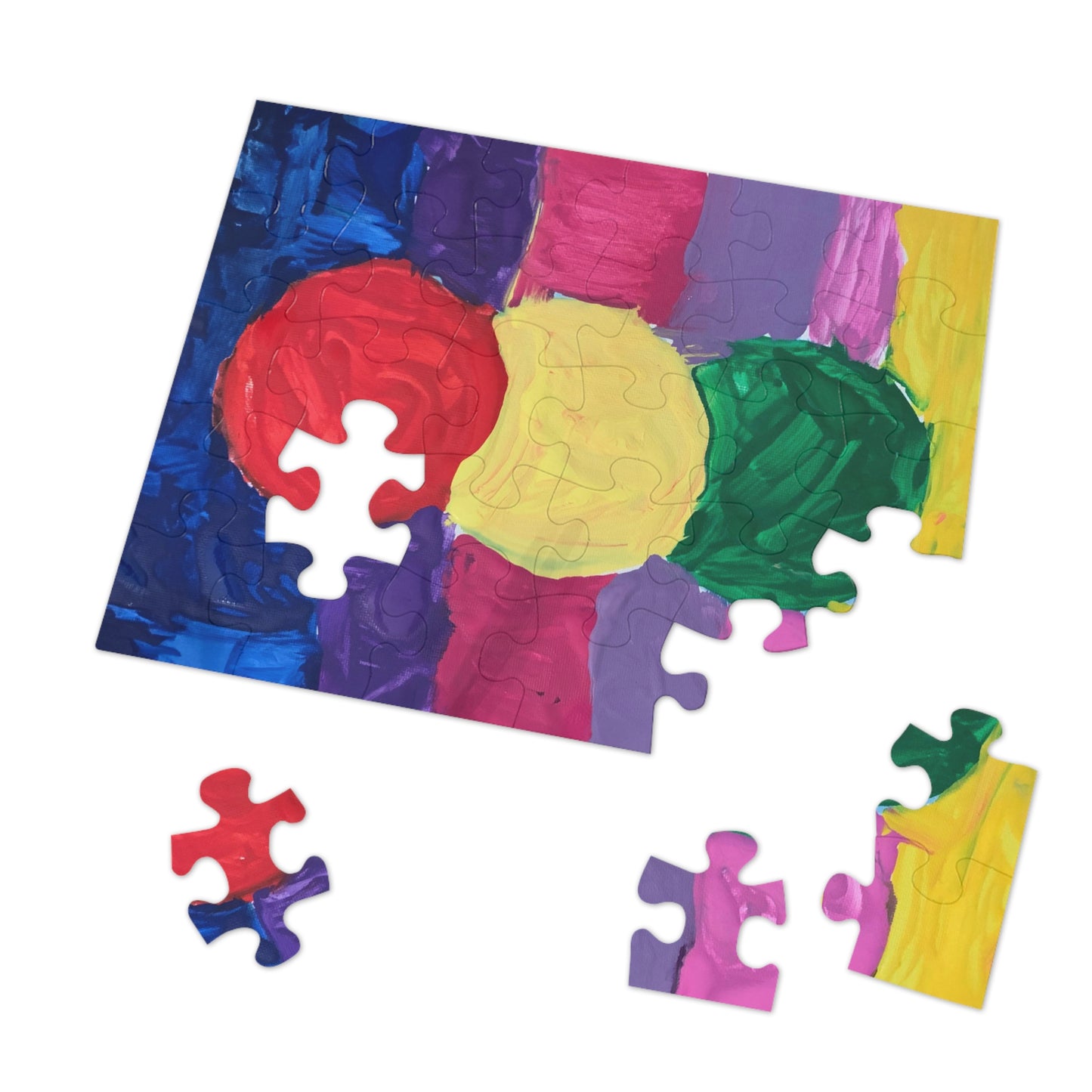 Traffic Light - by Maayan Jigsaw Puzzle (30, 110, 500,1000-Piece)
