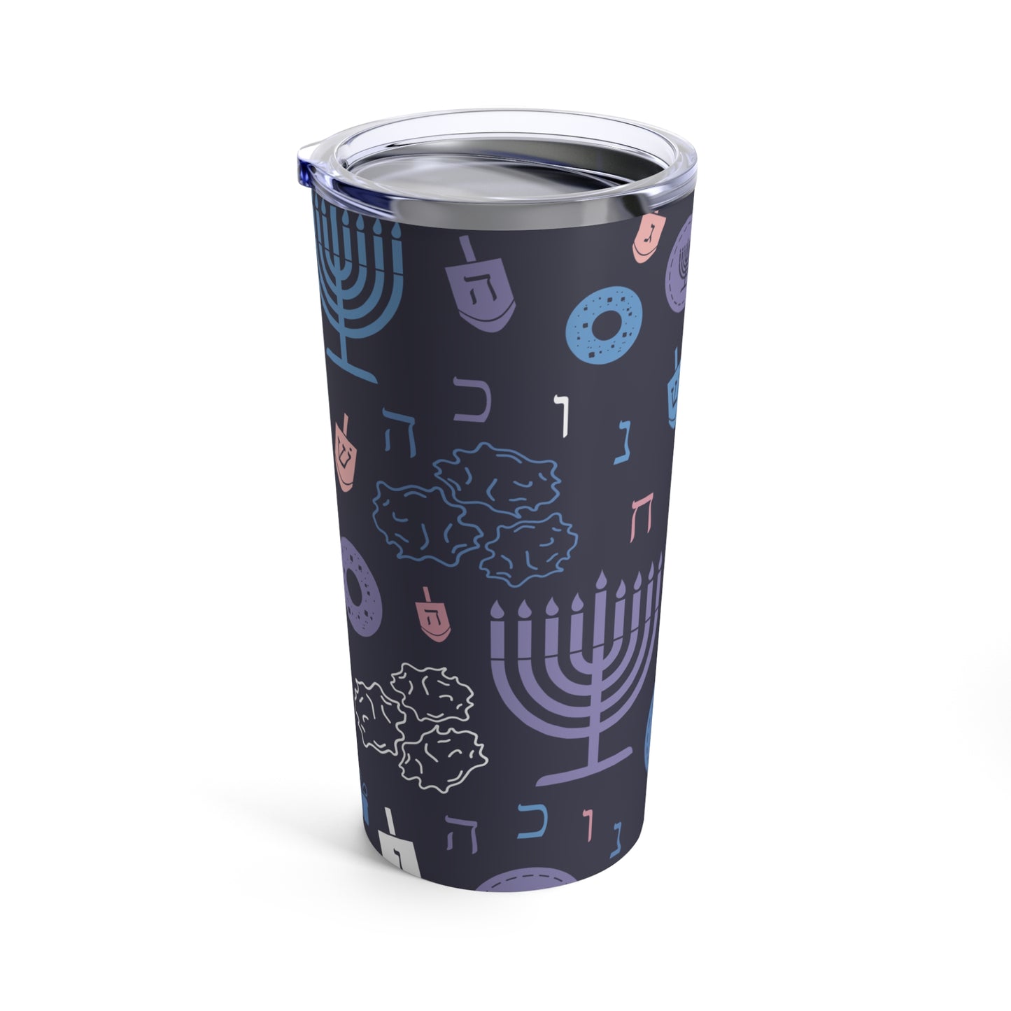 Warm Sunset Chanukah 5785 Tumbler 20oz