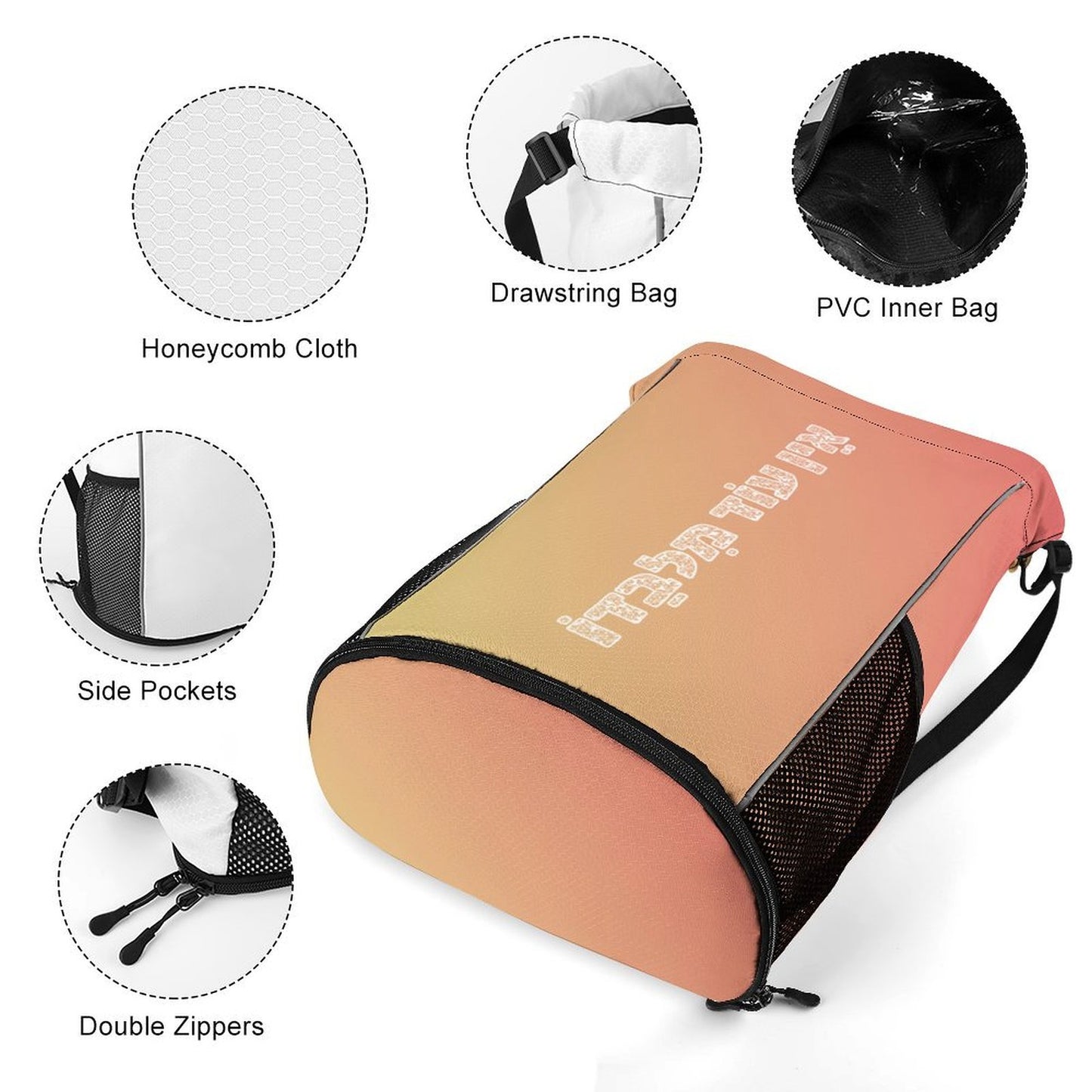 Ein Od Milvado Sunrise Versatile Honeycomb Camp Bag