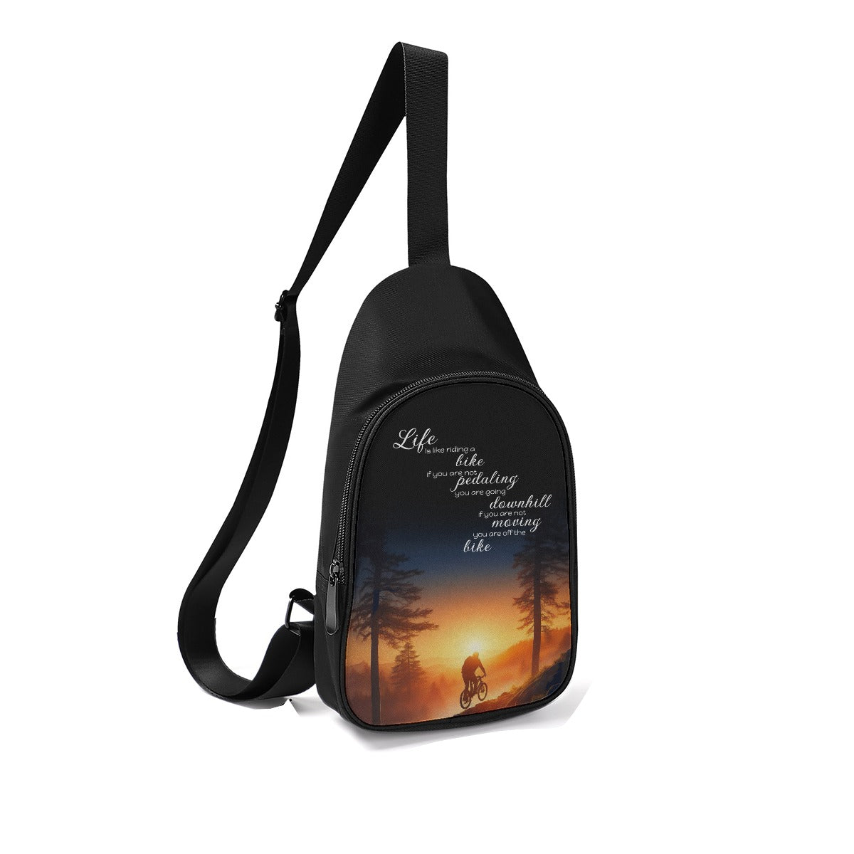 Life is Like a Bike Chest Bags