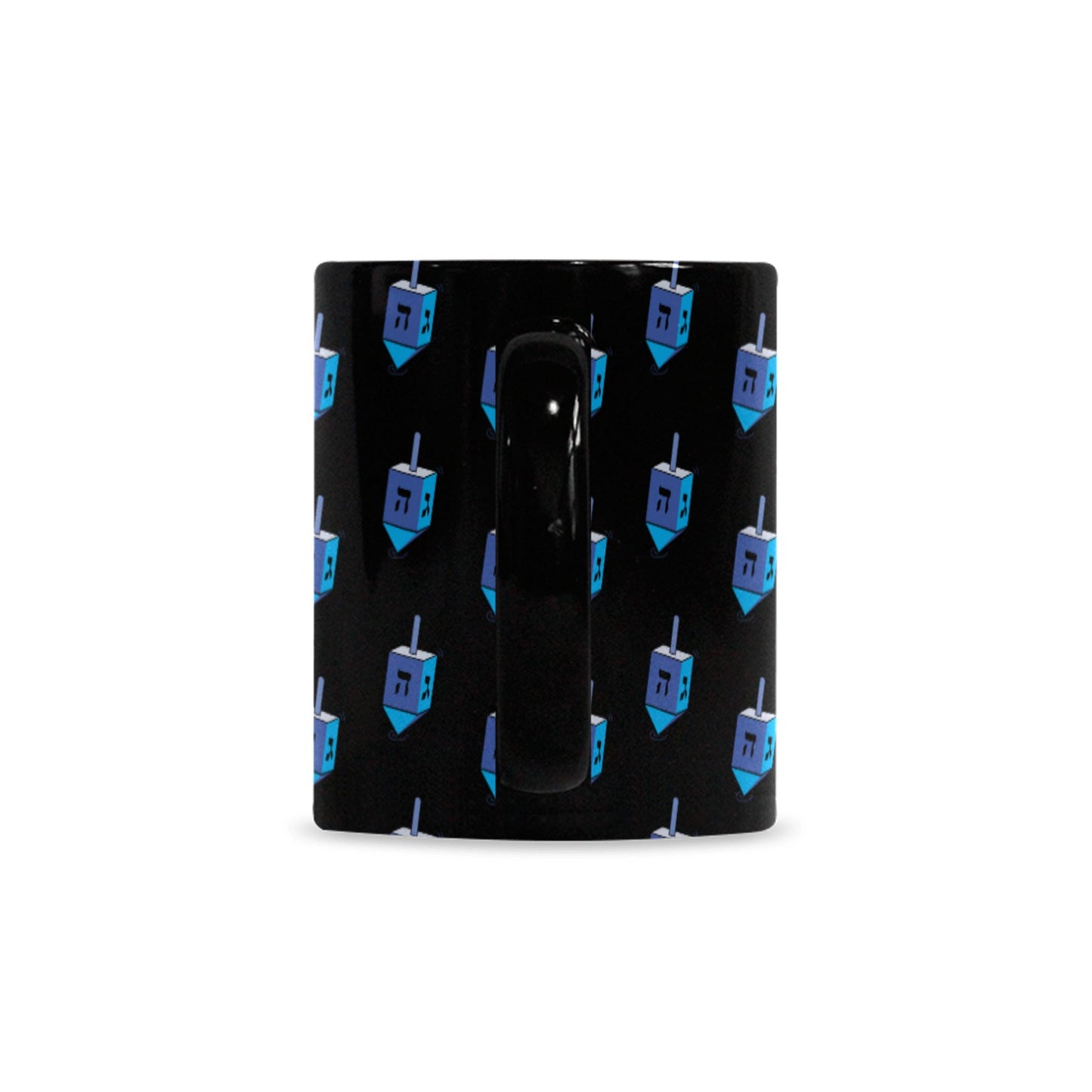Blue Dreidel Custom Morphing Mug (11oz)