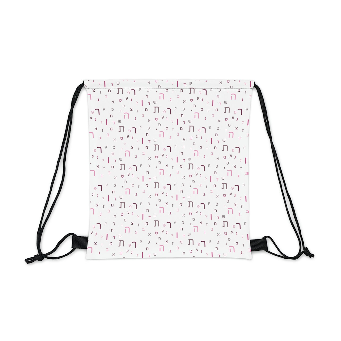 Pink White Aleph Beis Camp Bag