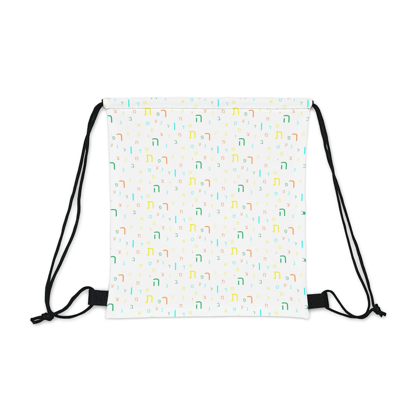 Summer Theme White Aleph Beis Camp Bag