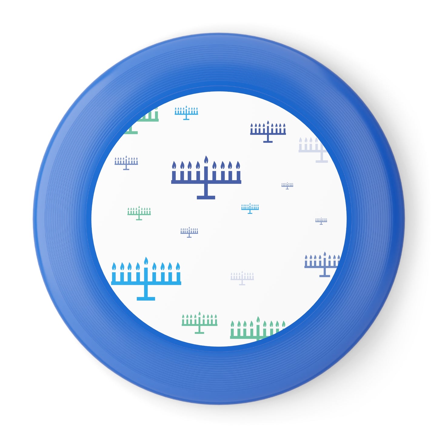 Menorah Chanukah Themed Wham-O Frisbee