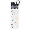 Mitzvah Boy White | Jewish Boys Insulated Water Bottle 18oz