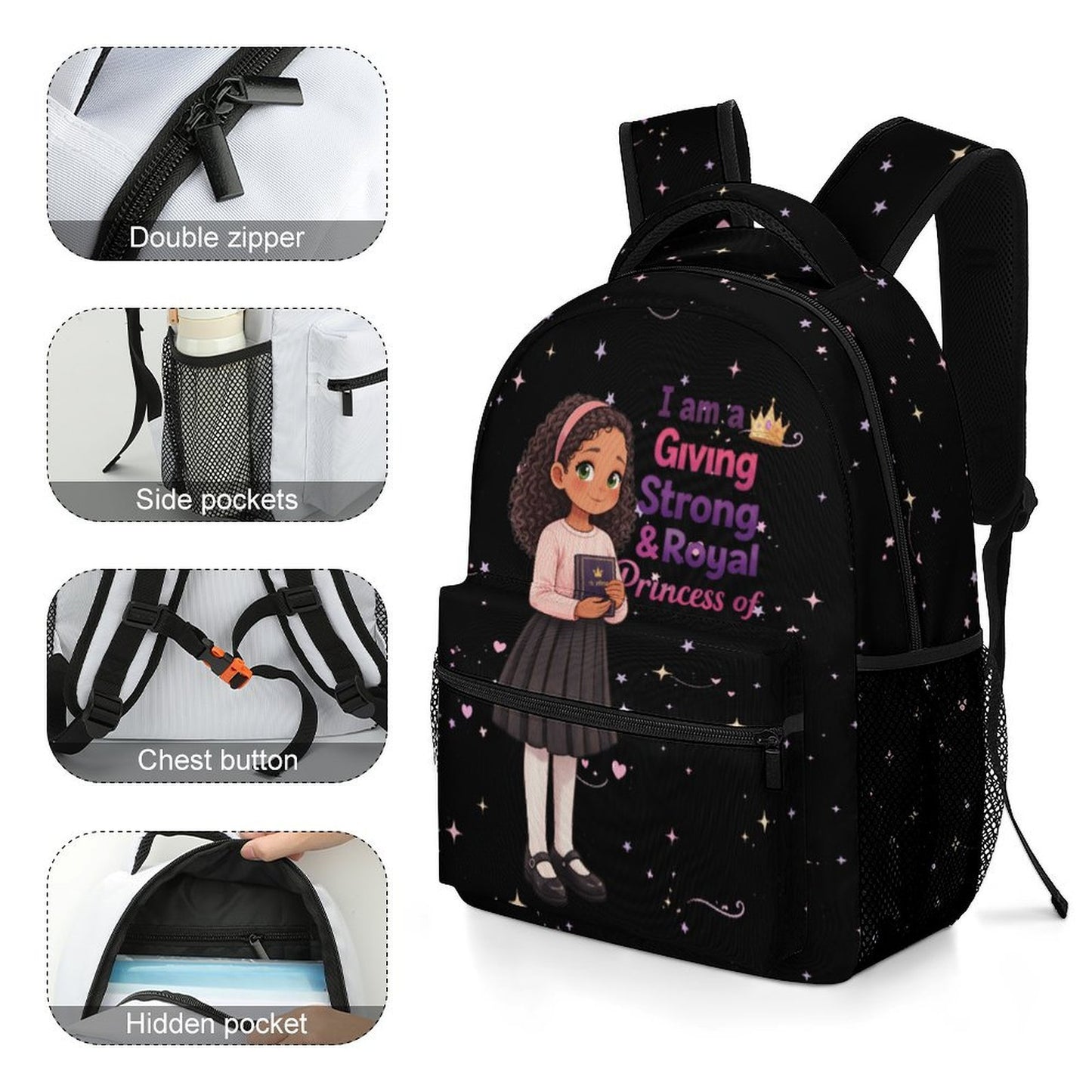 Princess of Hashem Children's Backpack