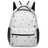 White Hearts Rashi Letters Children's Backpack