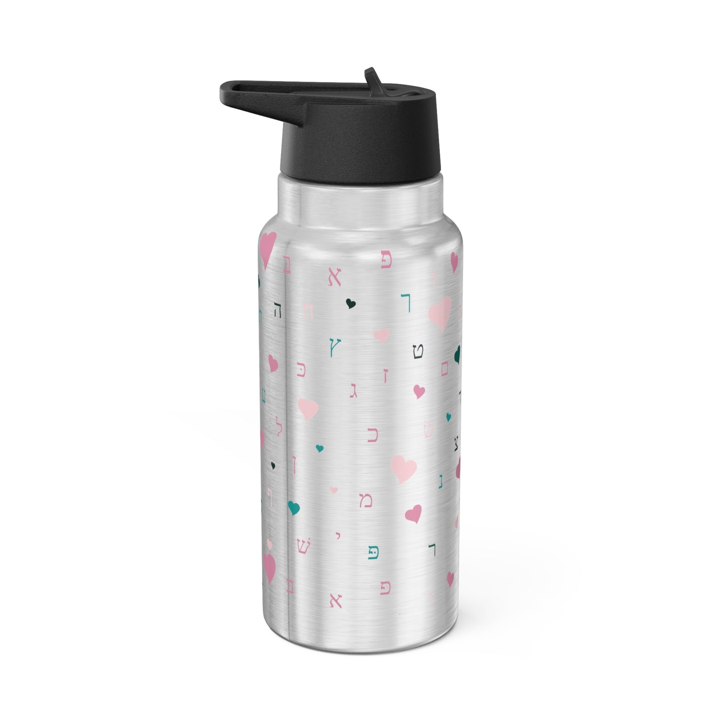 Pink Hearts Gator Tumbler, 32oz