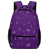Purple Butterflies Rashi Letters Children's Backpack