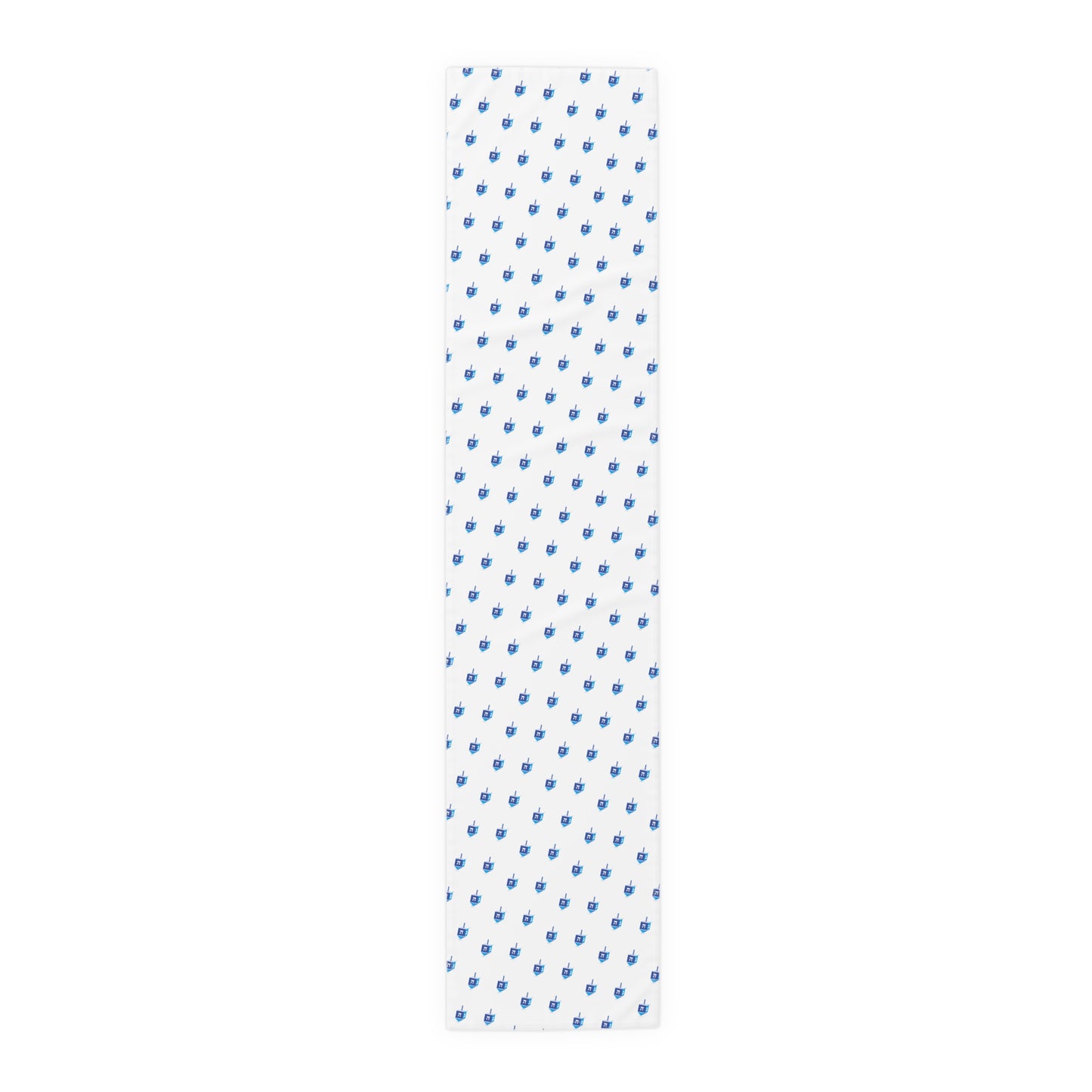Blue Dreidel Table Runner (Cotton)
