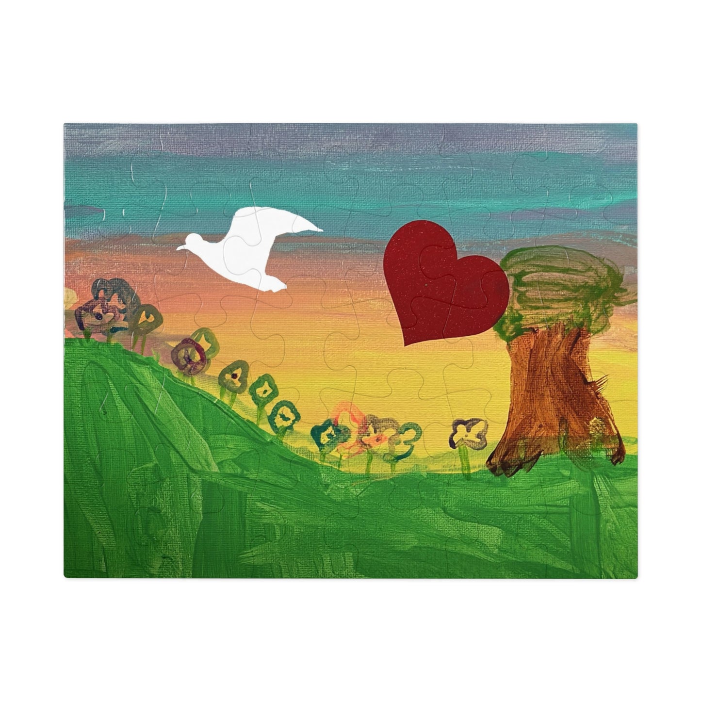 Sceanery Painting - by Alumah Jigsaw Puzzle (30, 110, 500,1000-Piece)