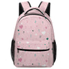Pink Hearts Rashi Letters Children's Backpack