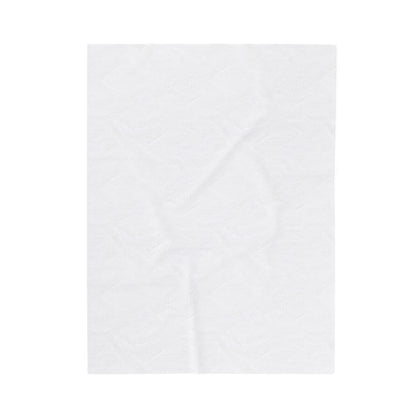 Blue Mitzvah Boy Velveteen Plush Blanket