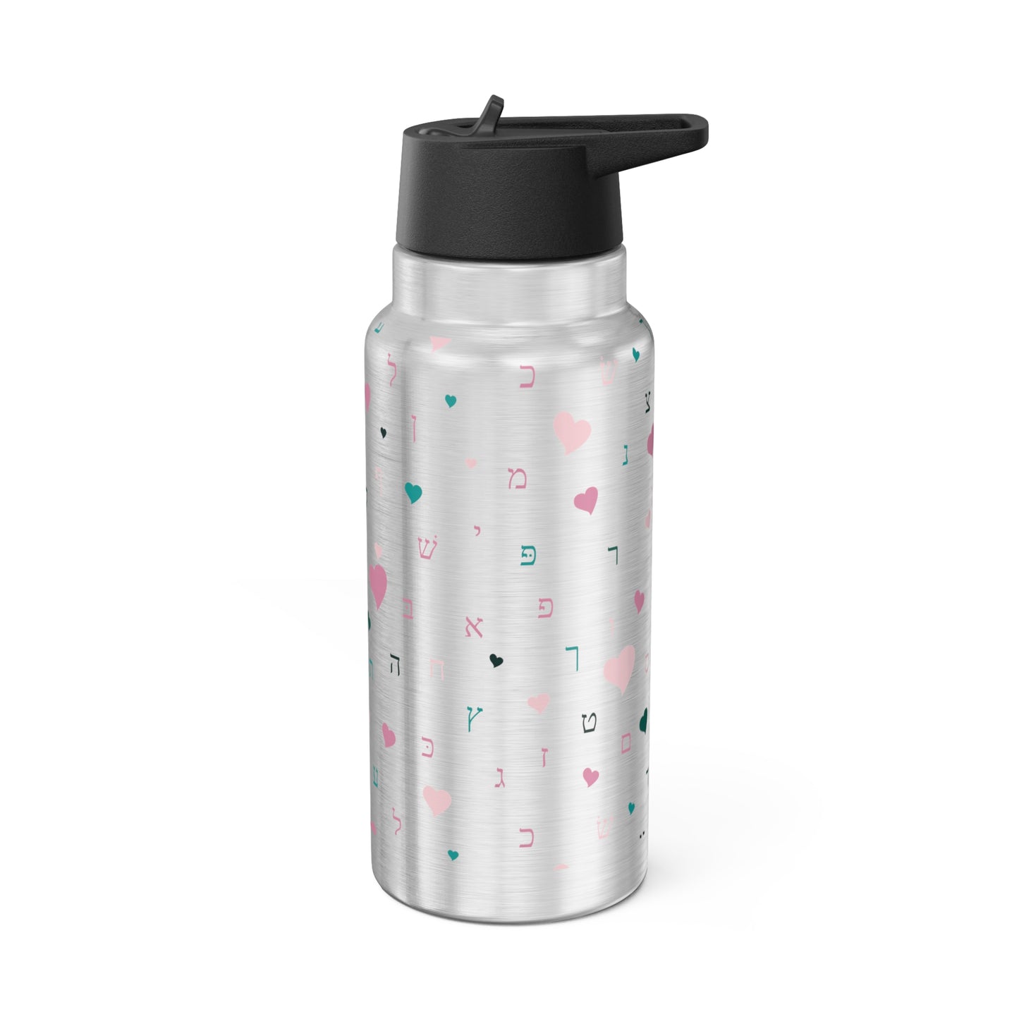 Pink Hearts Gator Tumbler, 32oz