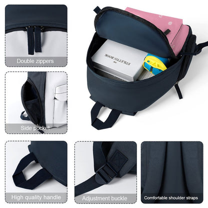 Pink Flowers Aleph Beis Toddler's Schoolbag