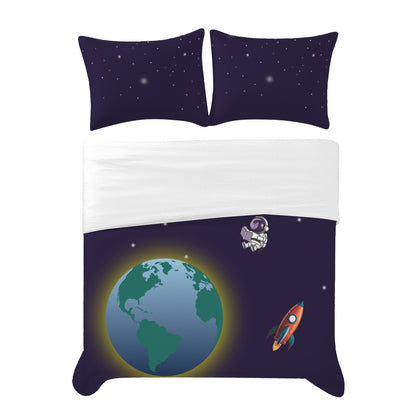 Astronaut Ari | Jewish Boys Twin Bedding Set