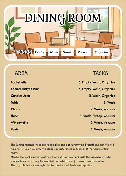 Pesach Cleaning Game - Printable Kit