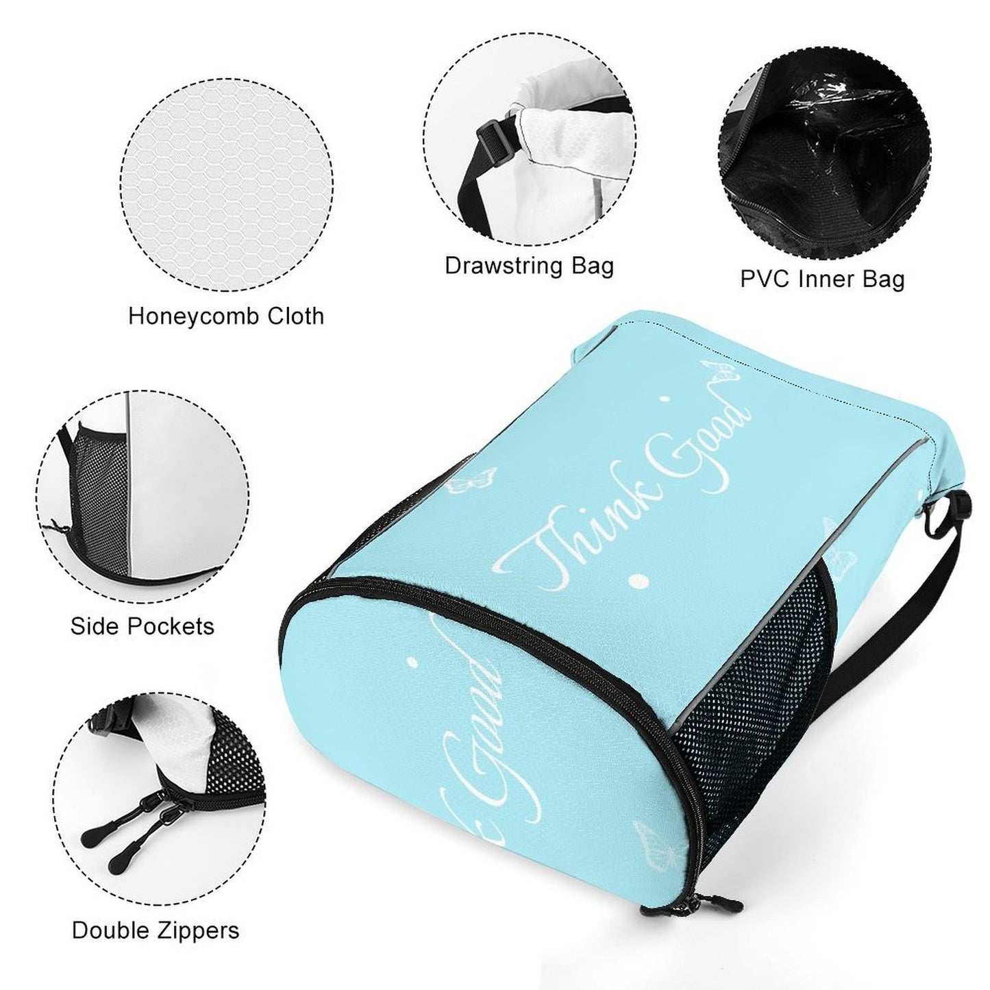 Think Good | Jewish Kids Drawstring Bag