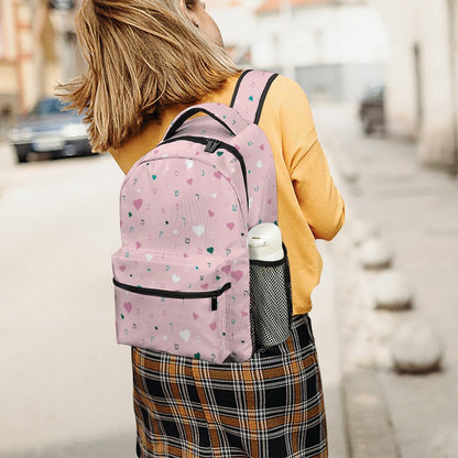 Ahavas Yisroel Hearts in Pink Children's Backpack