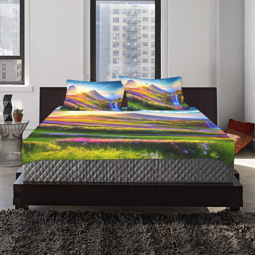 Bereishis 3-Piece Bedding Set