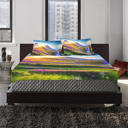 Bereishis 3-Piece Bedding Set