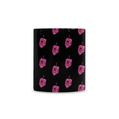 Pink Dreidel Morphing Mug (11oz)
