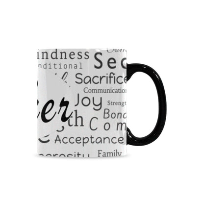 Brother-WordArt Custom Morphing Mug (11oz)