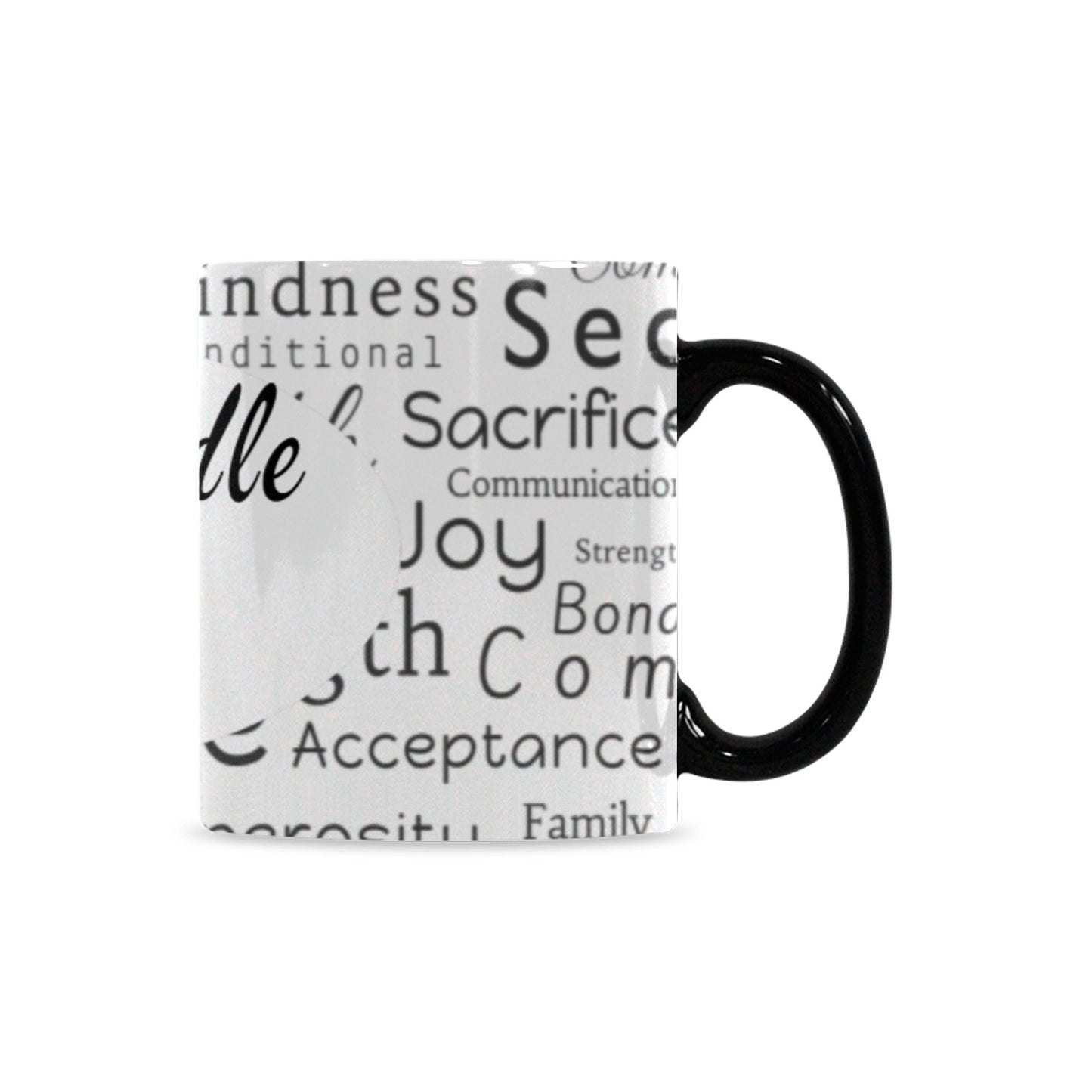 The Middle Child-WordArt Custom Morphing Mug (11oz)