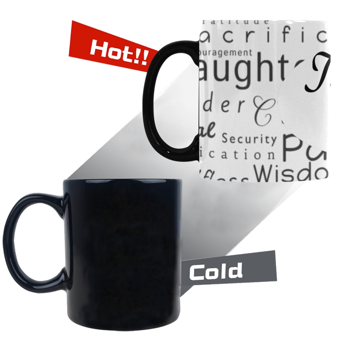 The Middle Child-WordArt Custom Morphing Mug (11oz)