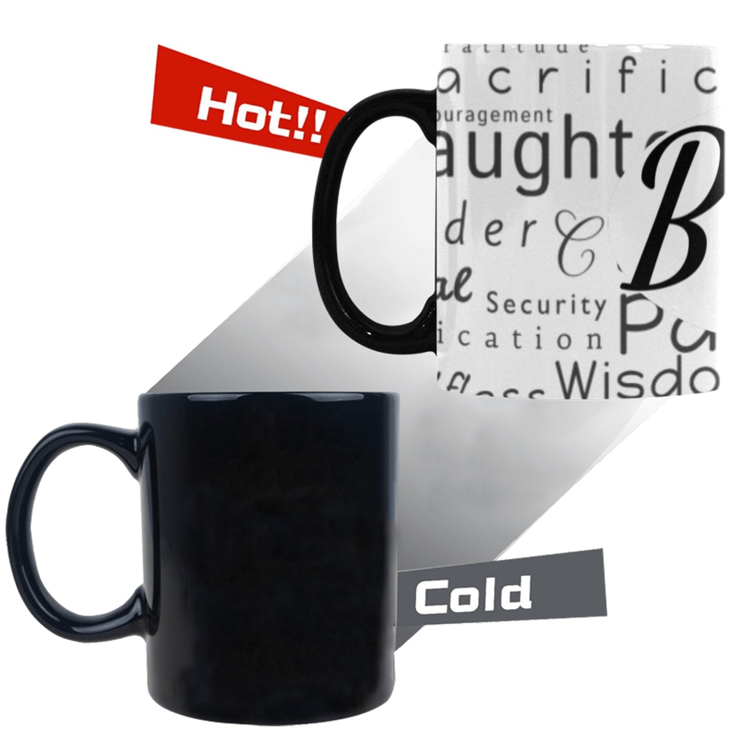 Big Sis-WordArt Custom Morphing Mug (11oz)