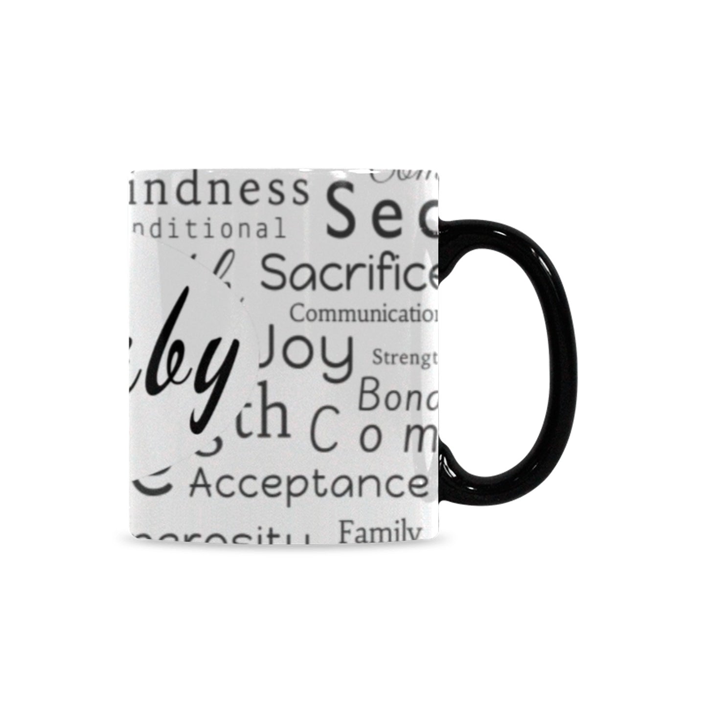 Baby-WordArt Custom Morphing Mug (11oz)