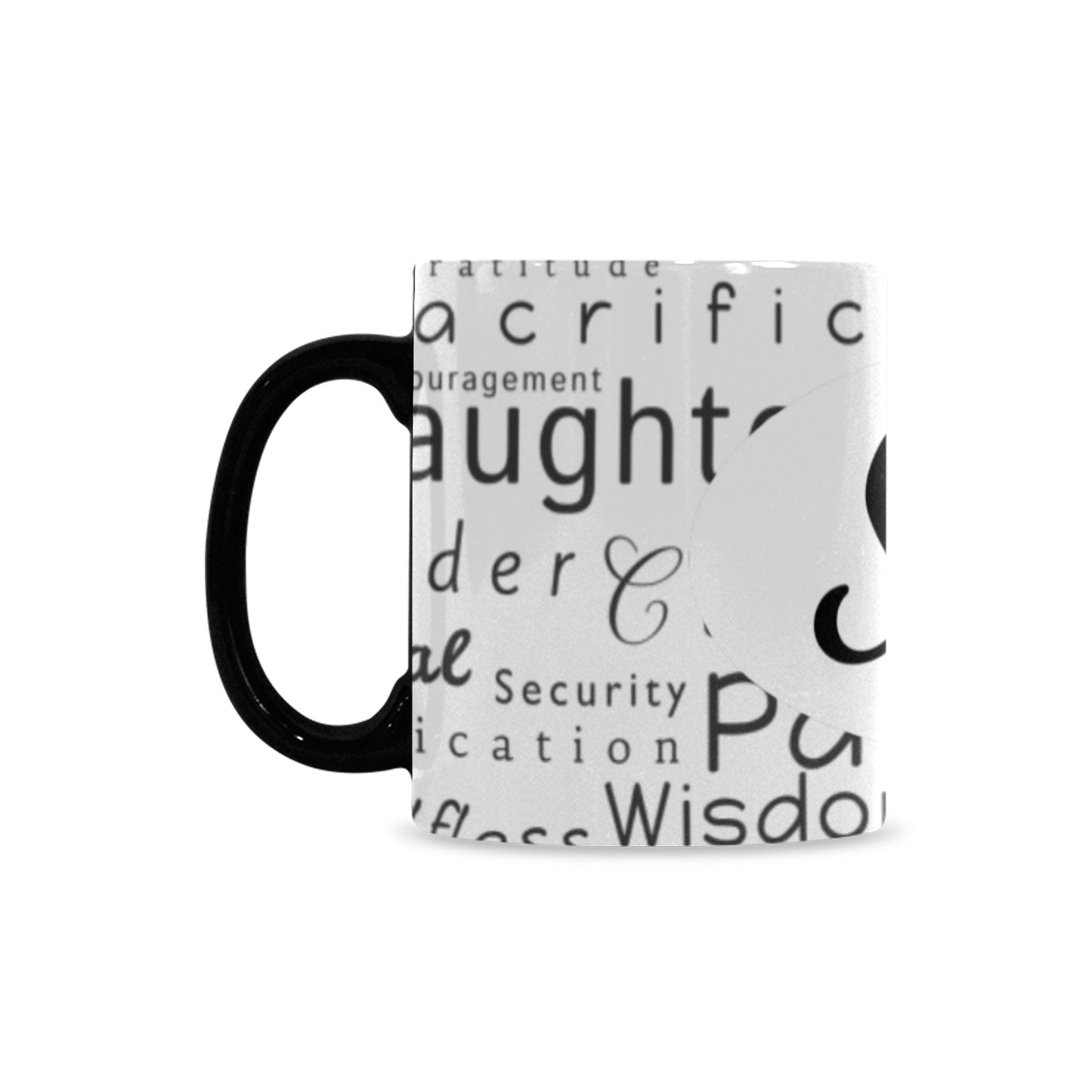 Safta-WordArt Custom Morphing Mug (11oz)
