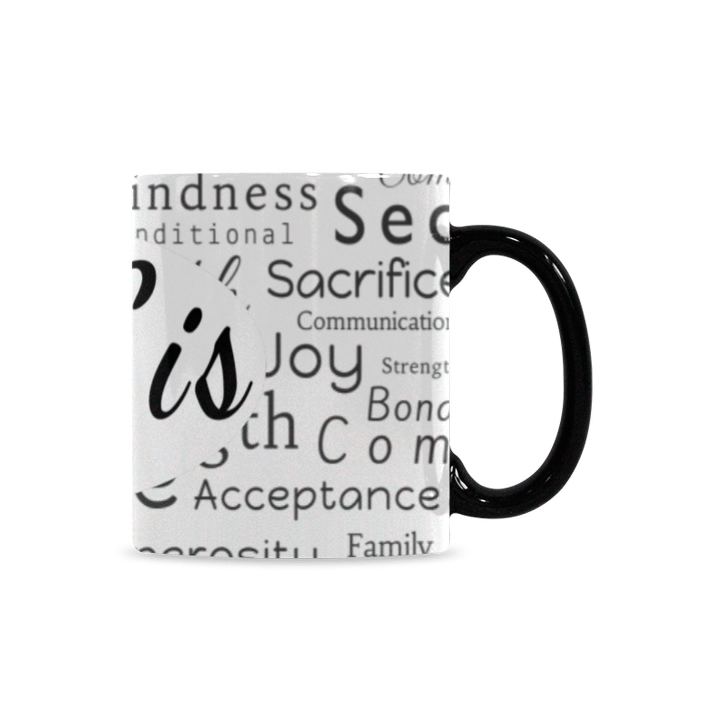 Big Sis-WordArt Custom Morphing Mug (11oz)